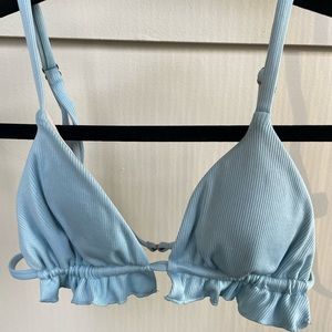 La hearts bikini top